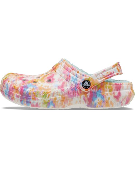 Classic Lined Tie Dye Clog di CROCSTM in Black