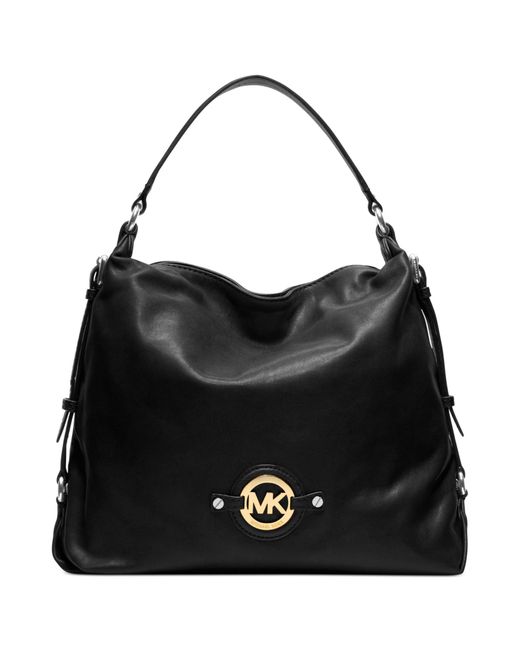 Michael Kors Stockard Large Shoulder Bag Black Handbag