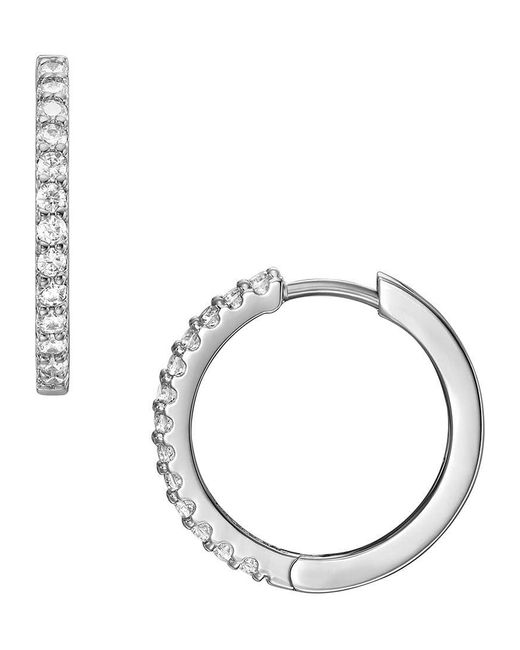 Fossil Metallic Ellis Silver Stainless Steel Earring