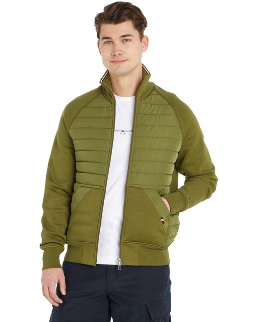 Tommy Hilfiger Green Cardigan With Zip for men