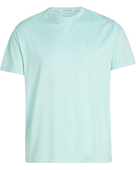 Calvin Klein Blue Short-sleeve T-shirt Crew Neck for men