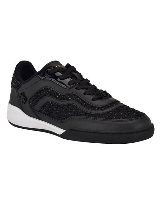 Baskets Pritie pour femme Guess en coloris Black