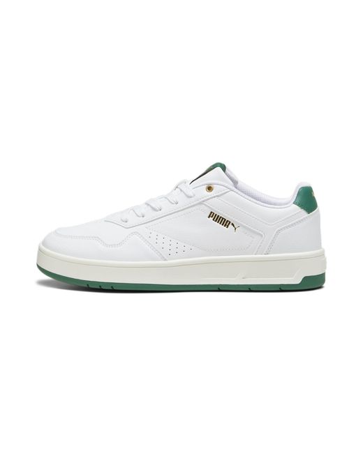 PUMA Court Classic Sneaker in het White