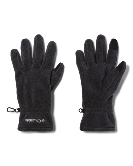 Columbia Black Benton Springs Fleece Glove