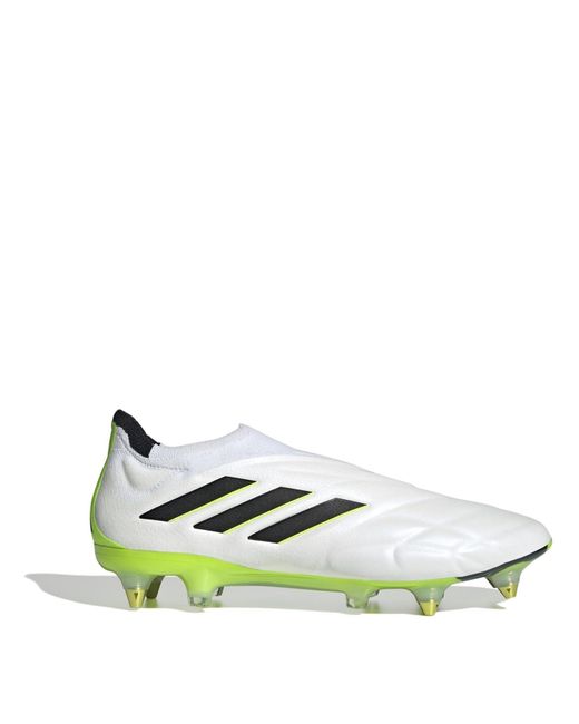 Adidas Green S Copa Pur + Sg Soft Ground Football Boots White 7 Uk for men