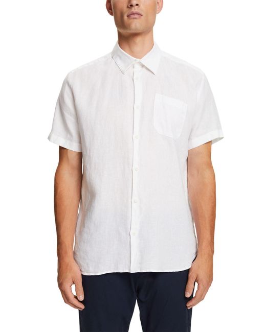 Esprit White 043eo2f303 Shirt for men