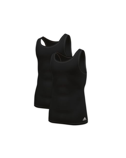Adidas Sports Underwea Multipack Tank Top in het Black voor heren