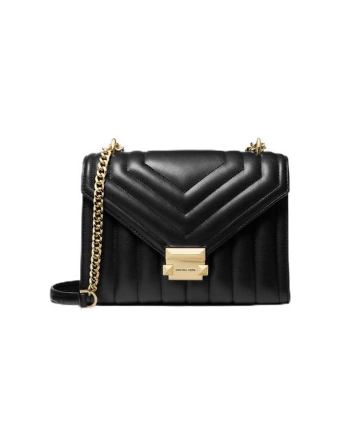 Michael Kors Whitney Women s Shoulder Bag 35r4gwhl6u Lt Cream Multi in Black Lyst UK
