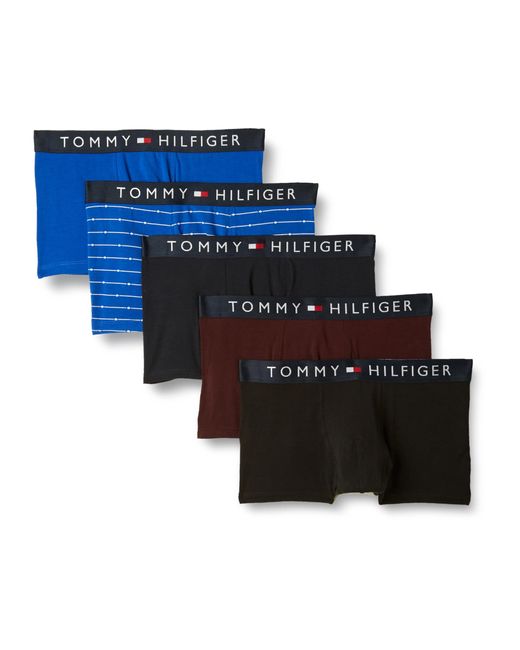 Tommy Hilfiger Blue 5p Trunk Print for men