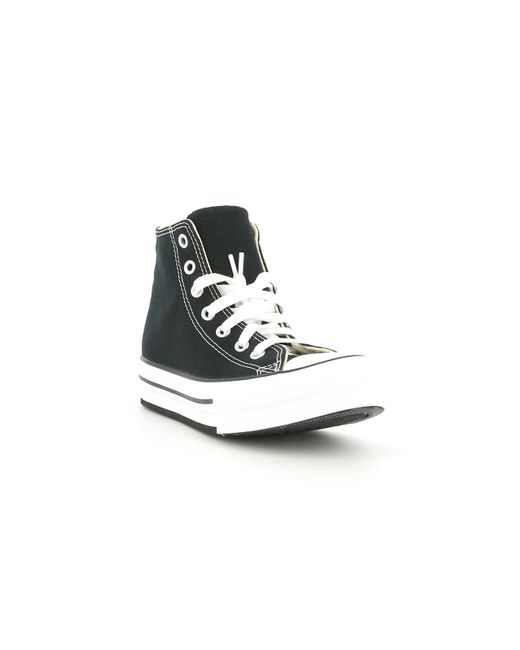 Converse Chuck Taylor All Star Eva Lift Canvas Platform in het Black