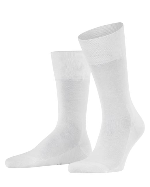 Falke White Tiago M So Cotton Plain 1 Pair Socks