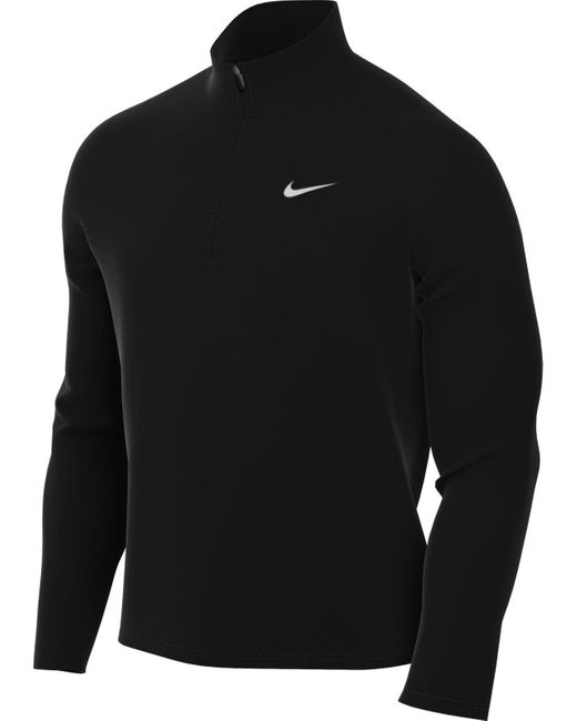 Nike FQ2494-010 M NK DF Pacer TOP HZ T-Shirt Black/Reflective SILV Größe L für Herren