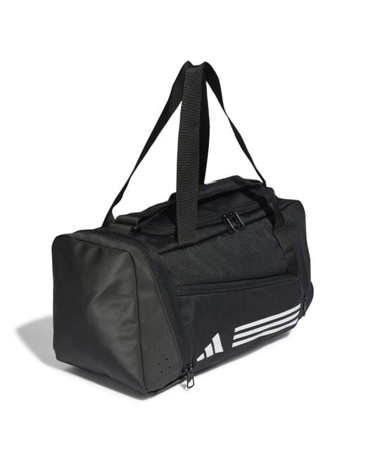 Essentials-Bolsa de Lona de 3 Rayas Adidas de color Black