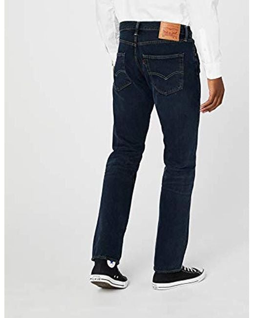 Levi's 501 Jeans 00501-2624 Original Fit In Dark Hours Blue for Men | Lyst  UK