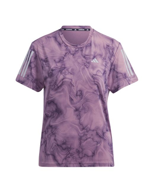 Adidas Purple Shirt - 100%