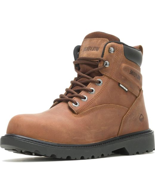Wolverine Leather Floorhand 6" Waterproof Steeltoe Boot in Tan (Natural) for Men Lyst