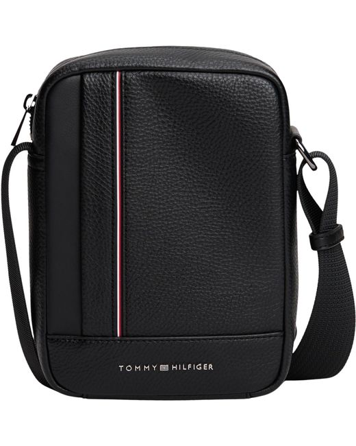 Tommy Hilfiger Th Central Mini Reporter Am0am13632 Crossover in Black für Herren