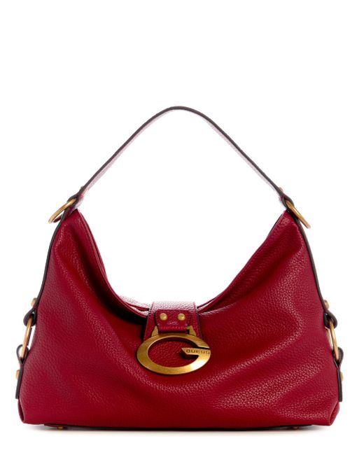 Guess Red Camden Shoulder Bag