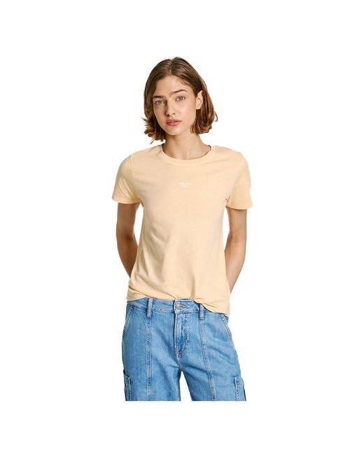 Pepe Jeans Emily T-shirt in Blue Lyst UK