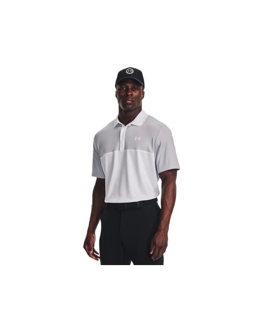 Under Armour Black Performance 3.0 Colorblock S Polo for men