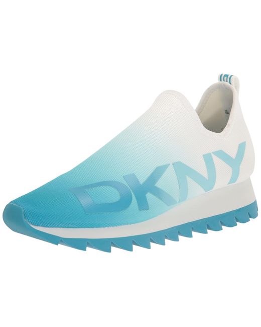 DKNY Essential Lightweight Slip On Fashion Sneaker in Blue | Lyst