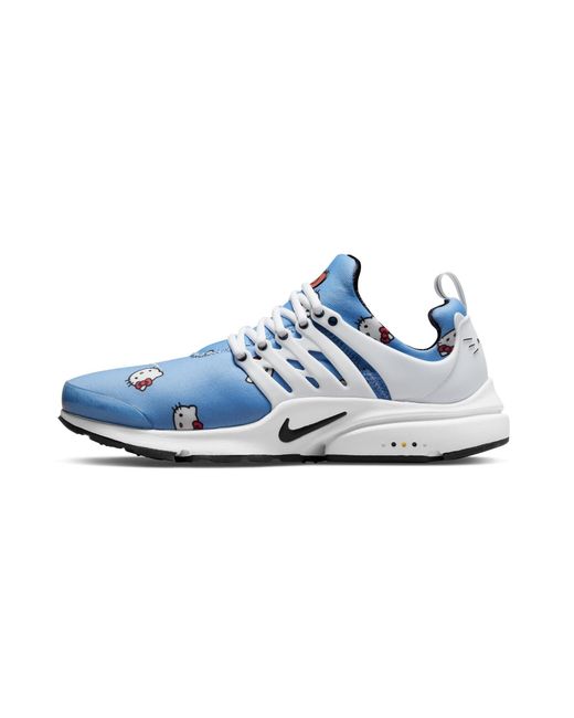 Nike Air Presto Qs X Hello Kitty Trainers 'special Edition' Sneakers University Blue/black/white Dv3770-400 Uk 9 for men