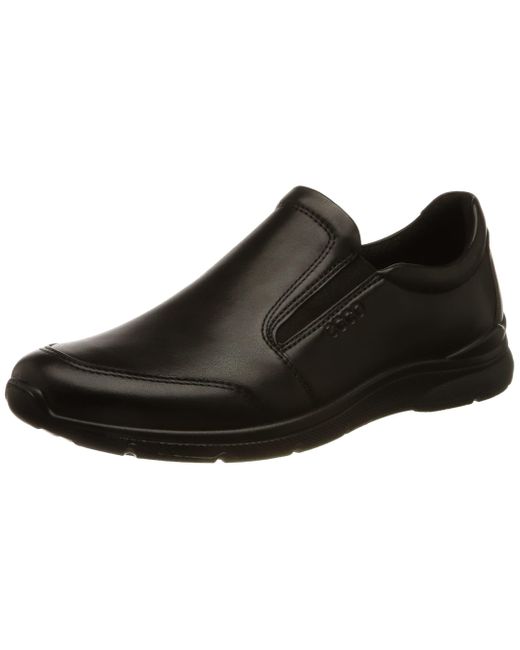 Ecco Black Irving Shoes for men