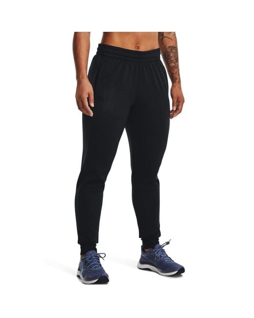 Under Armour Broek Armor Fleece jogger in het Black