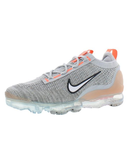 Nike Gray Air Vapormax 2021 Fk Trainers Sneakers Shoes Dh4084