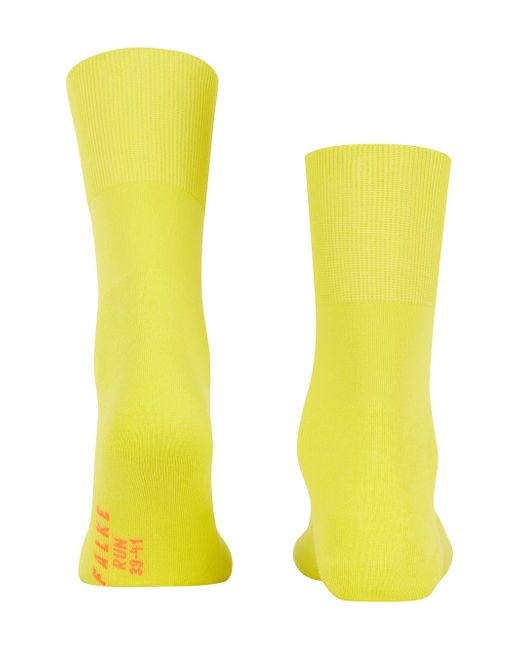 Falke Yellow Run U So Cotton Breathable 1 Pair Socks