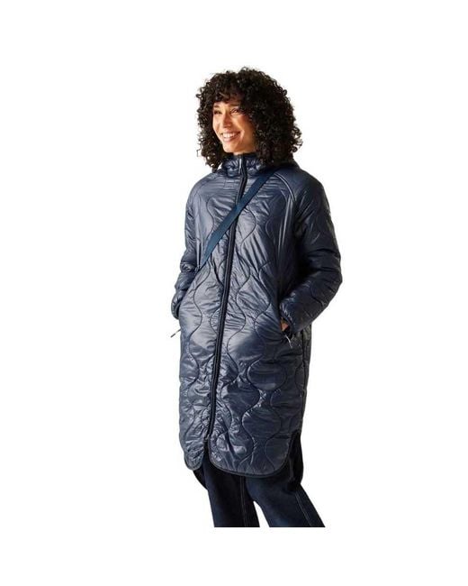 Regatta S Triea Quilted Jacket Insulated Lightweight Longline