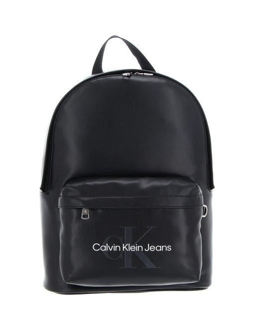 Jeans Hombre Mochila con Compartimento para Ordenador Calvin Klein de hombre de color Black