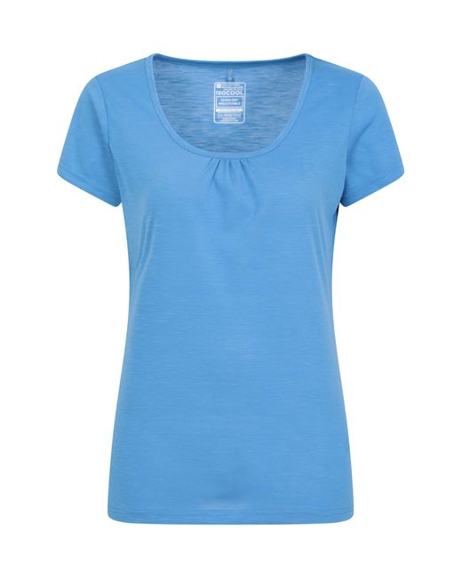 Mountain Warehouse Blue Shirt - Lightweight Ladies