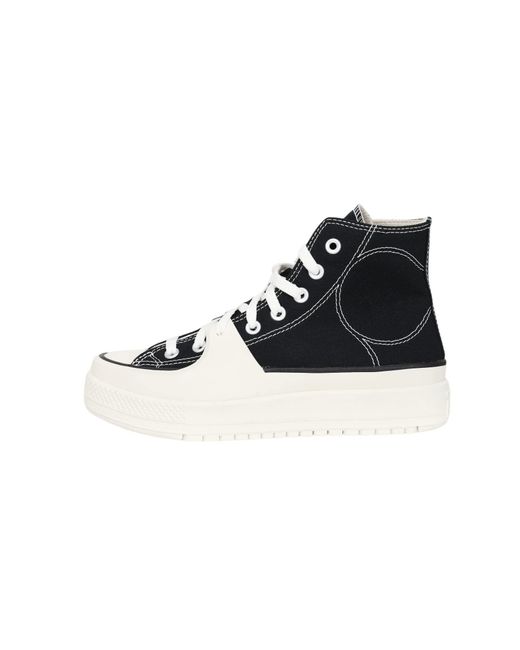 Chuck Taylor all Star Construct di Converse in Black da Uomo