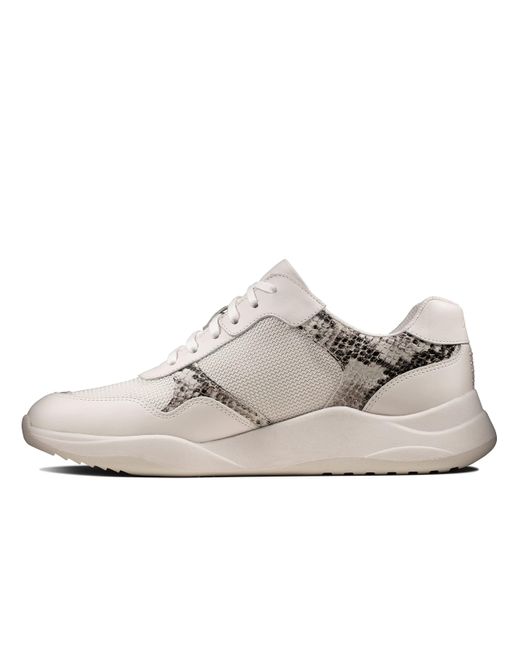 clarks sift lace trainer