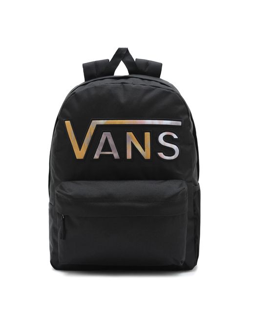 Vans Realm Flying V Backpack in Black 