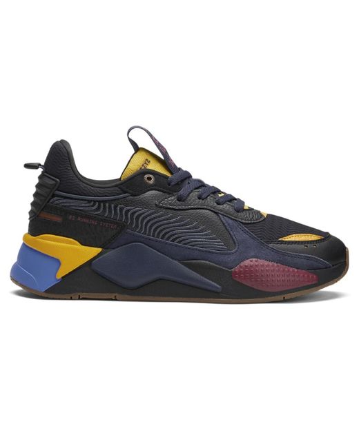 PUMA Blue X Global Futurism Lace Up Sneakers Shoes Casual for men