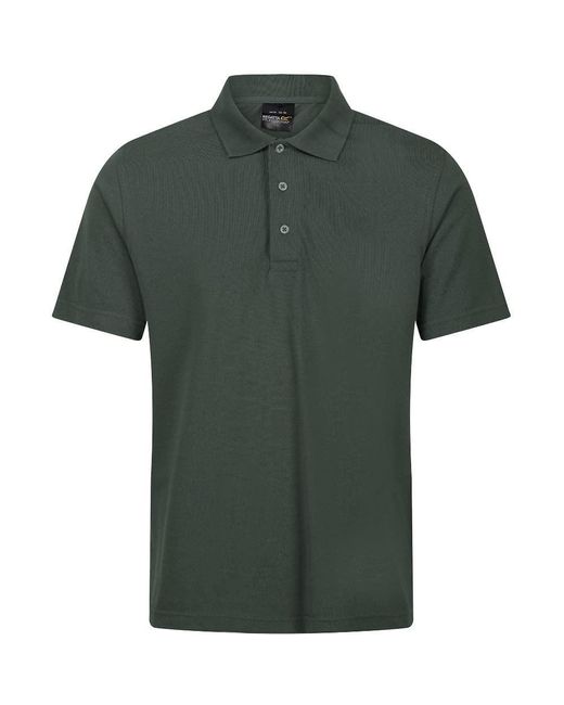 Regatta Professional S Pro 65/35 Short Sleeve Polo Shirt Dark Green for men