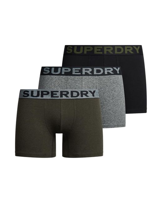 Superdry Boxershorts Voor in het Black voor heren