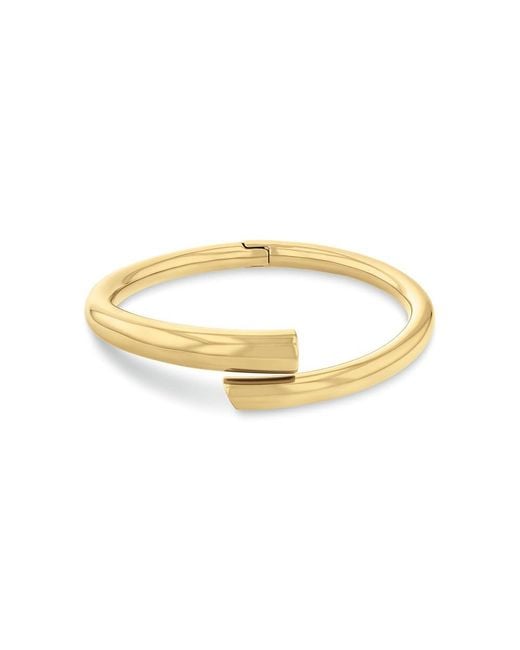 Collier avec Pendentif et Bracelet Jonc pour Collection CK SPIRAL en Acier Inoxydable avec un Charm Calvin Klein en coloris Metallic