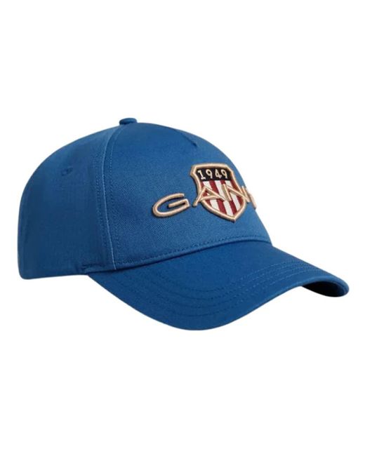 Gant Blue Archive Shield Cotton Cap Blau One Size