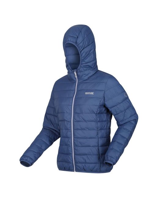 Regatta Blue S Hooded Hillpack Padded Hooded Insulated Coat