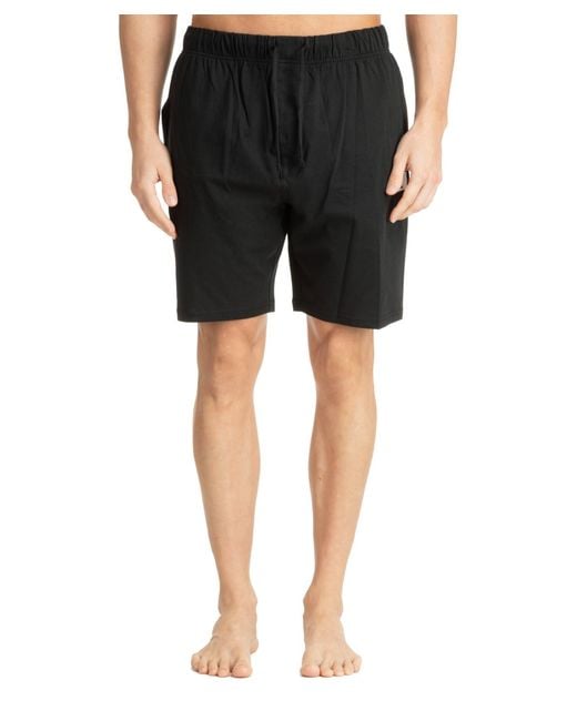 Hombre Pantalón de Pijama Corto Calvin Klein de hombre de color Black
