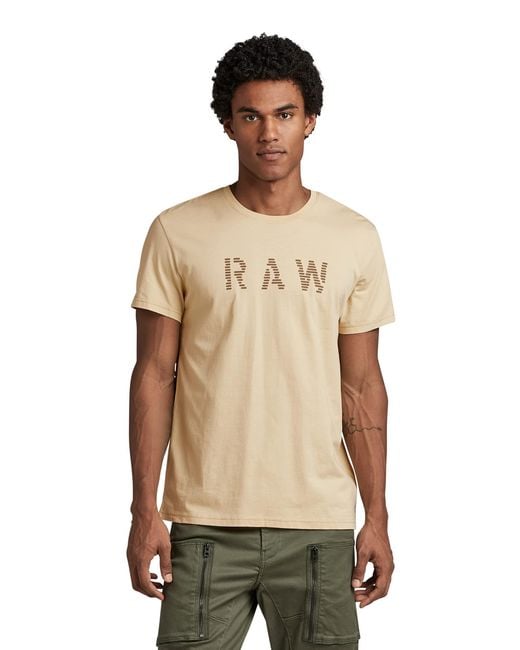 G-Star Para Hombre Camiseta RAW G-Star de hombre de color Green