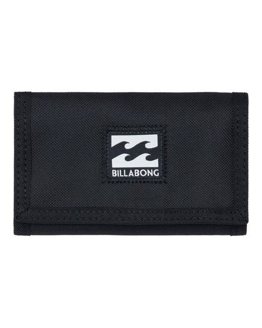 Billabong Black Tri-fold for men
