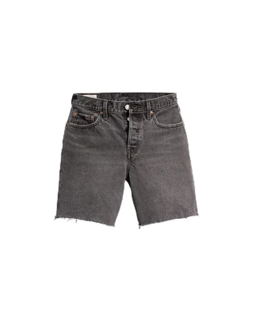 Levi's Gray 501 '90s Mid-length Shorts