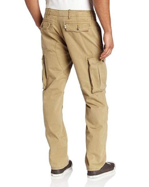 Levi's Ace Cargo Twill Pant in Natural for Men | Lyst UK