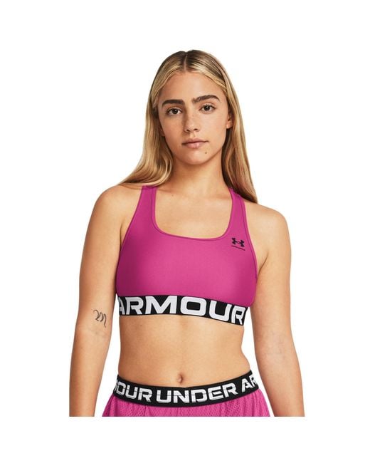 Under Armour Hg Authentics Branded Sports Bra Medium Support L in