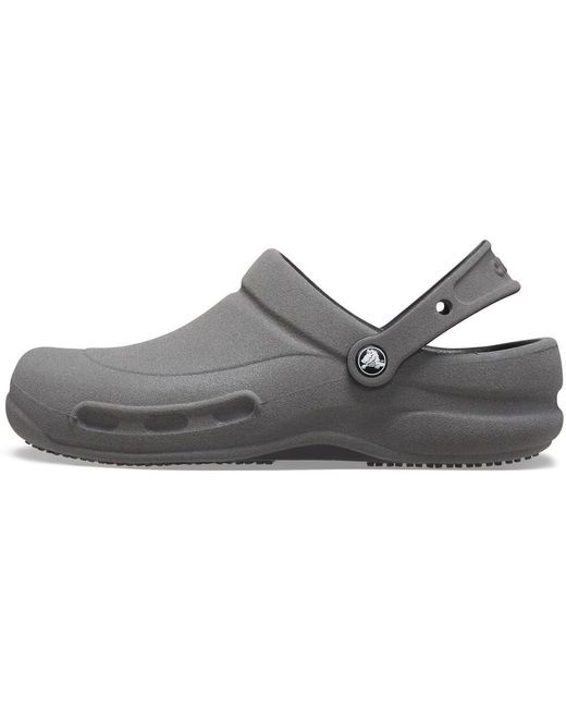 CROCSTM Gray Bistro Graphic Clog Holzschuh