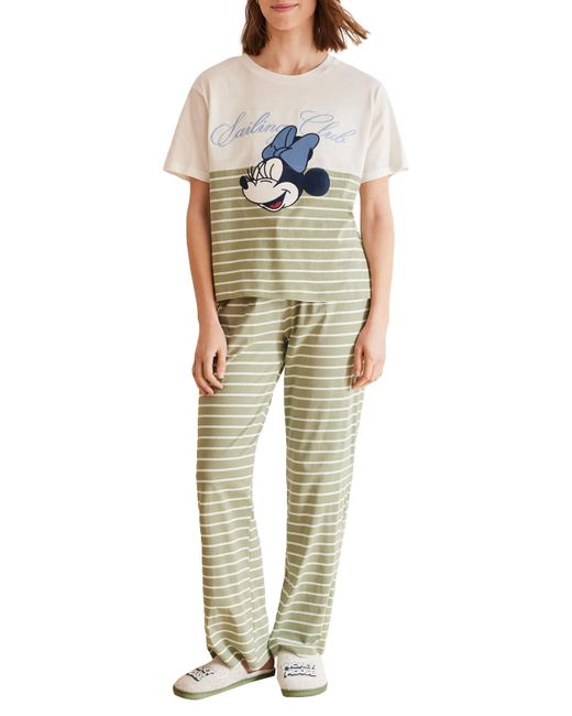 Women'secret Lange Pyjama Voor in het Multicolor